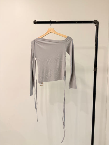 IZZY Off shoulder tie top