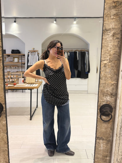 NEXT Polkadot slip dress