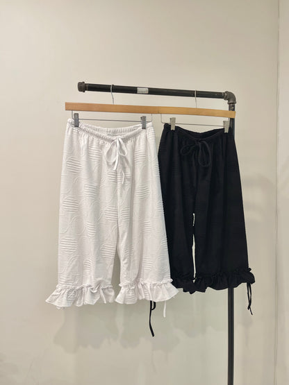 TILLY Jacquard frill pants
