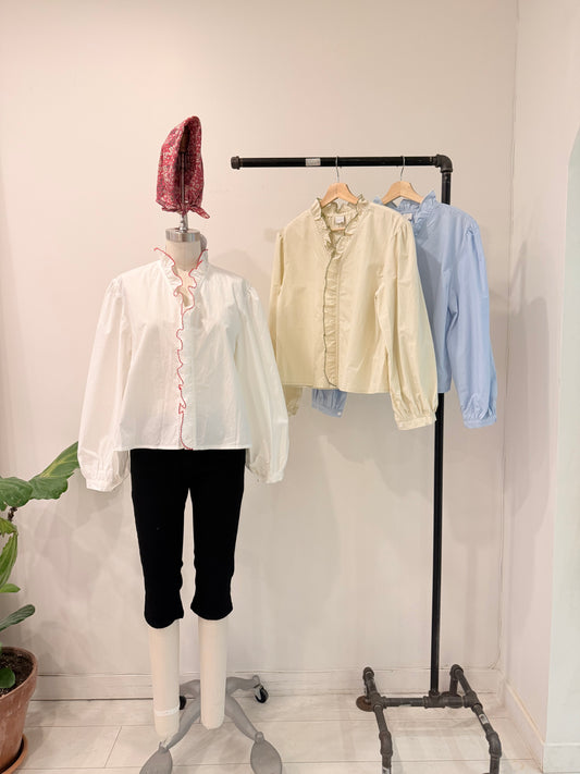 SLIDE Ruffle shirt