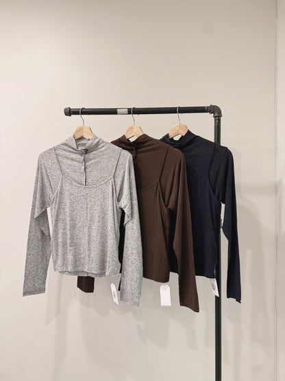 MUTE Soft cardigan set
