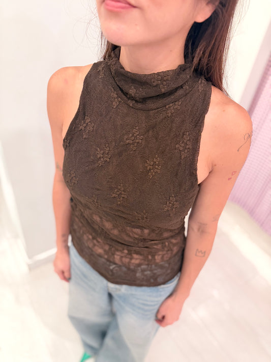 SYLVIE Lace tank