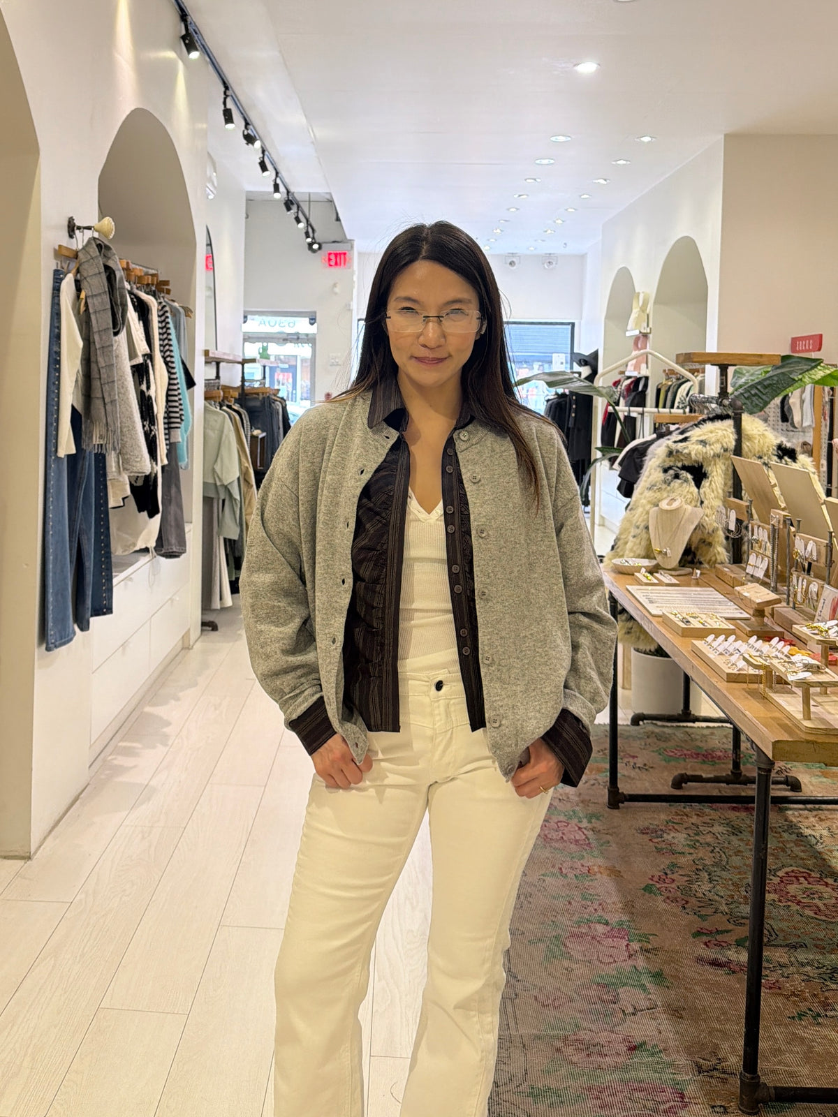 ZELDA Wool cardigan