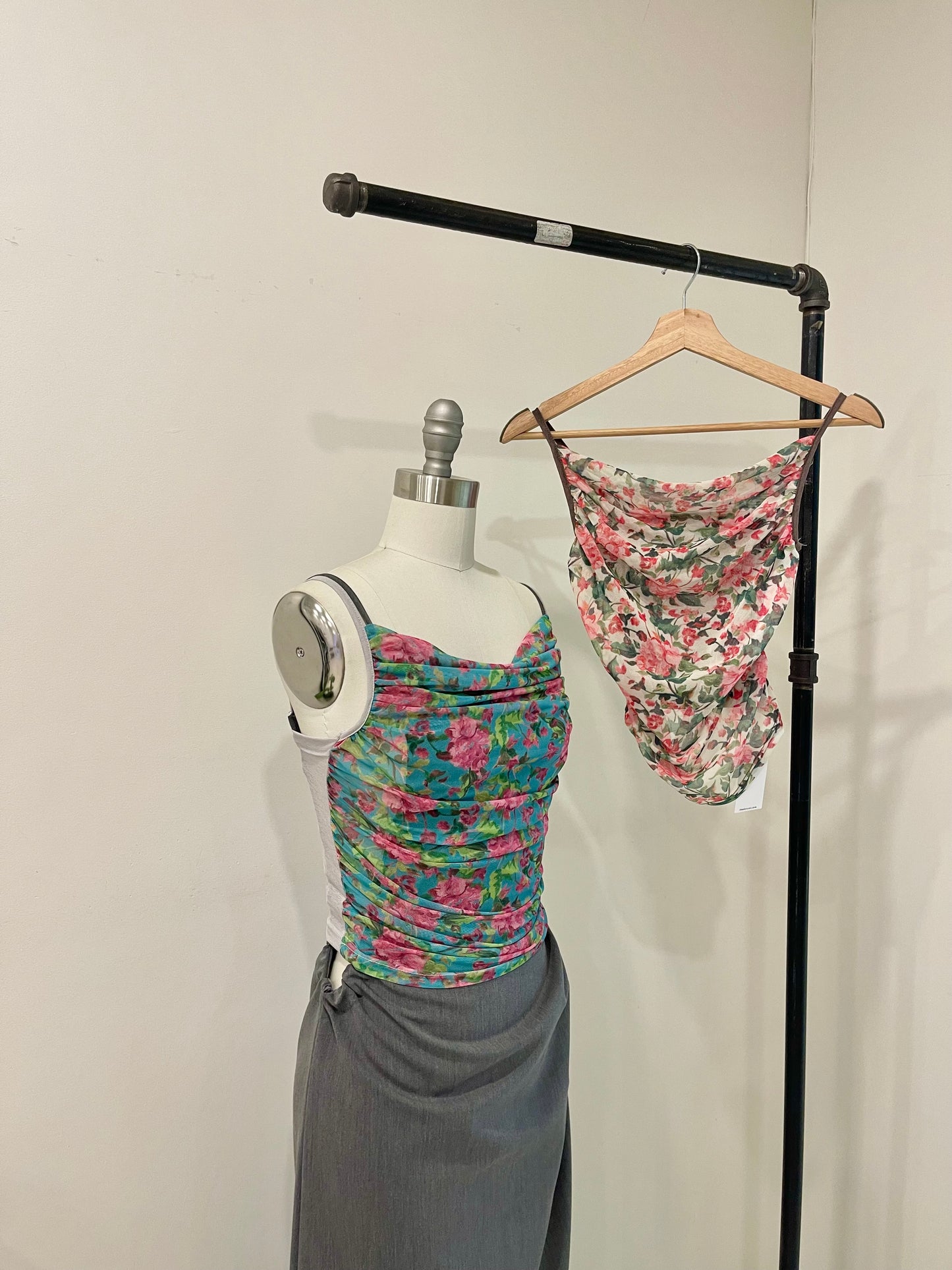 BRIG Printed mesh top