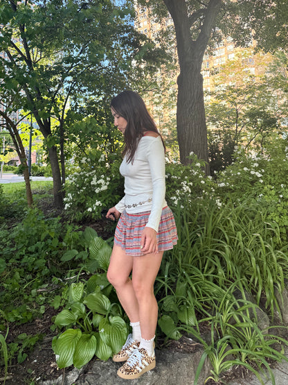 HUMBER Multi colour mini skirt