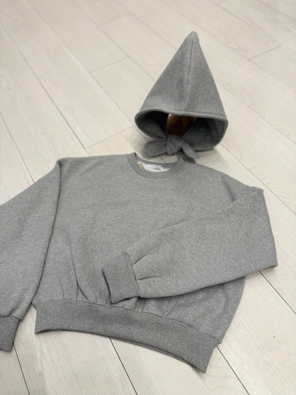 MOMENT Hood + sweatshirt set