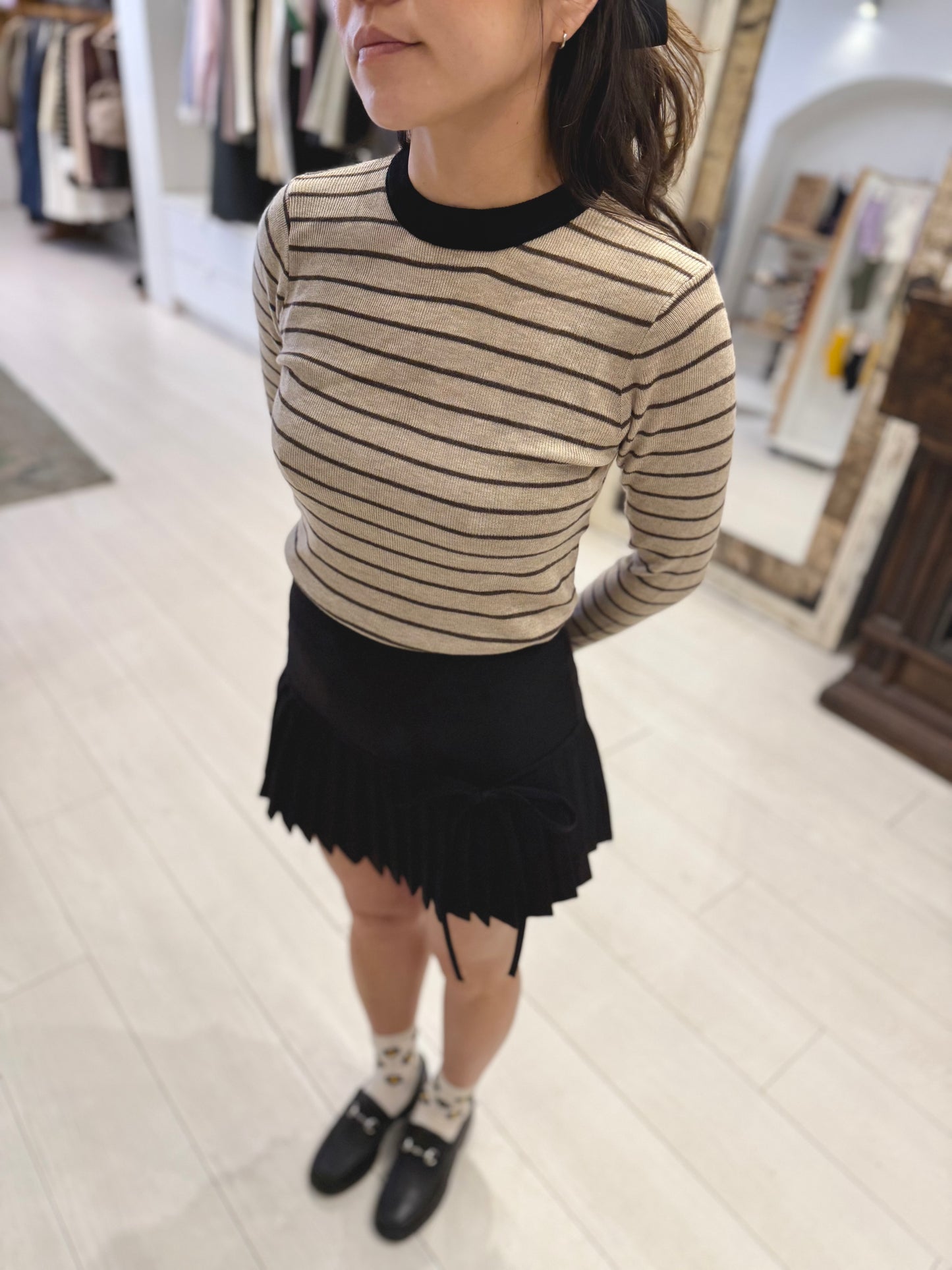 LEENA Stripe summer knit