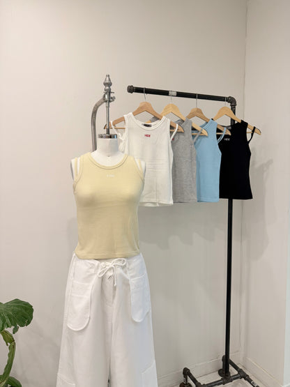 CASS Waffle ribbed tank