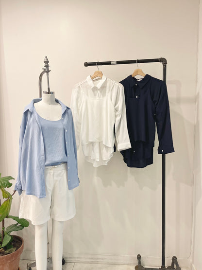 THEA Cami-and-shirt set