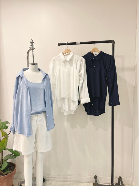 THEA Cami-and-shirt set