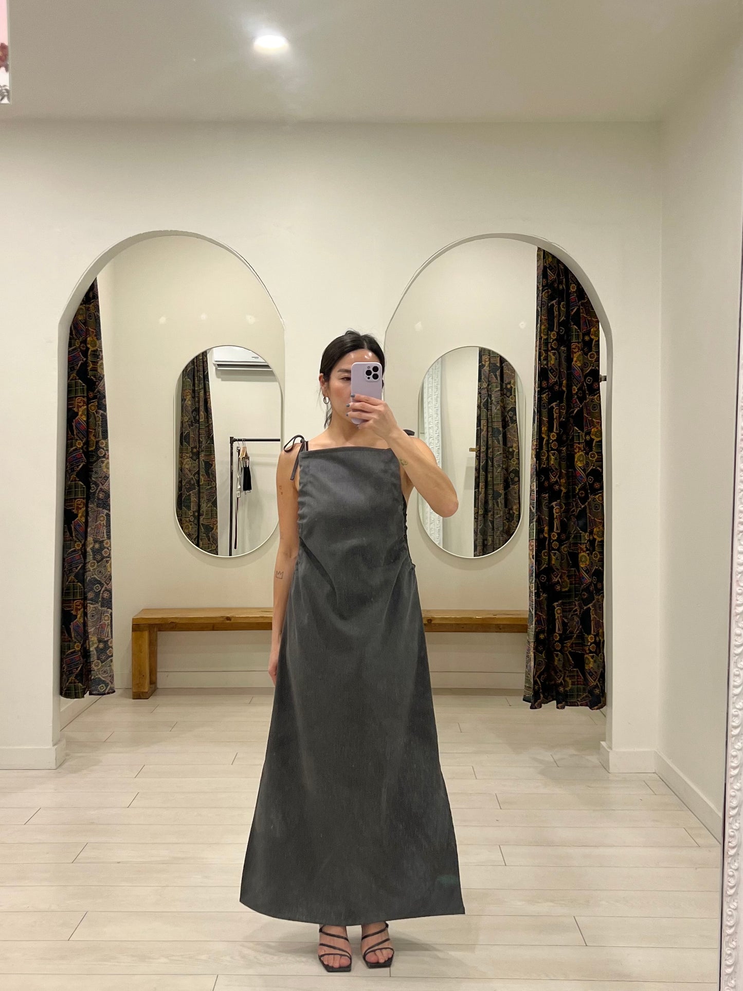 DOLLY Maxi slit dress
