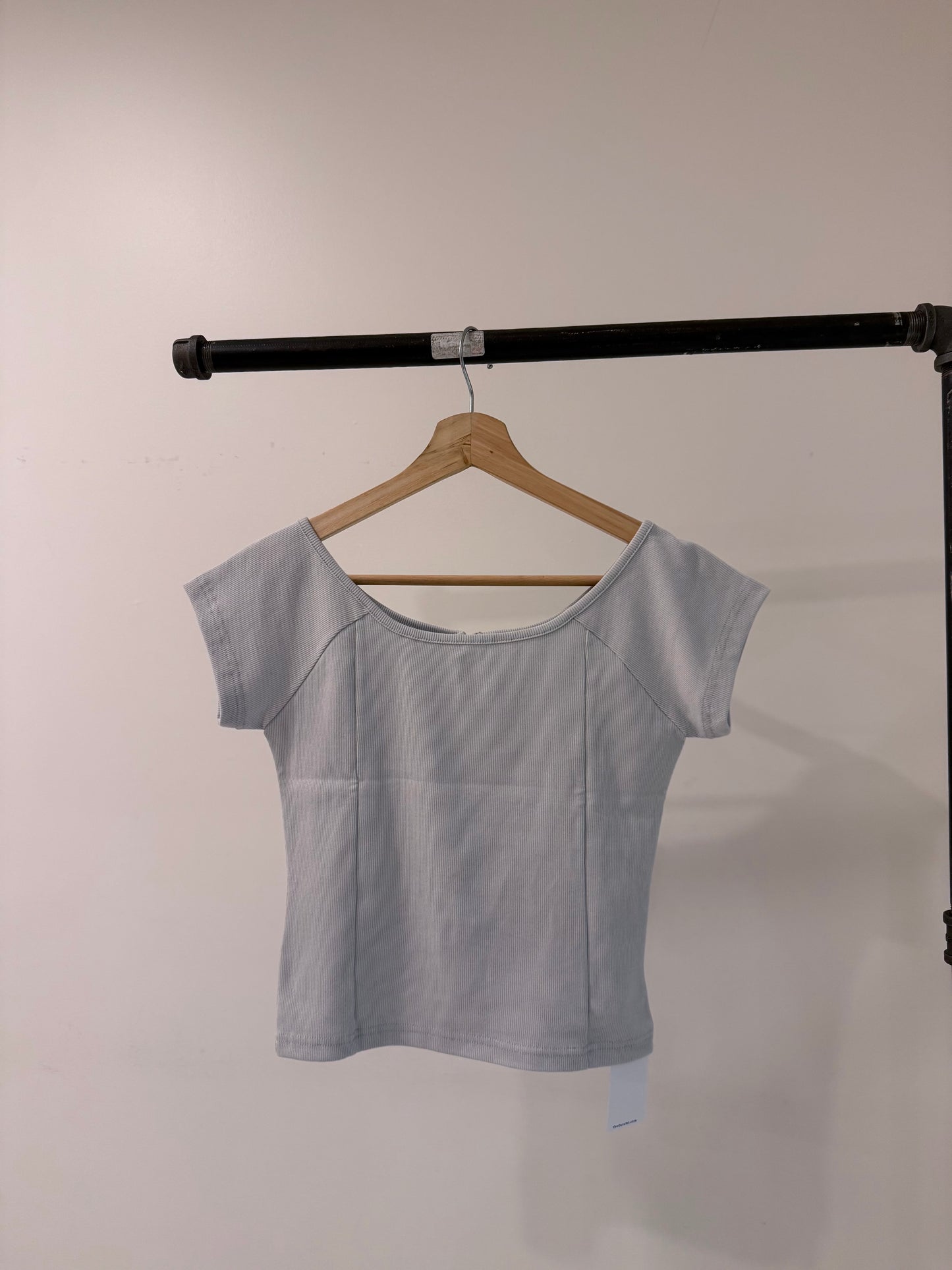 TABITHA Pearl button top