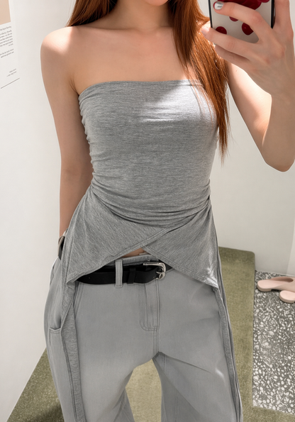 SHOLA Multi-way halter top