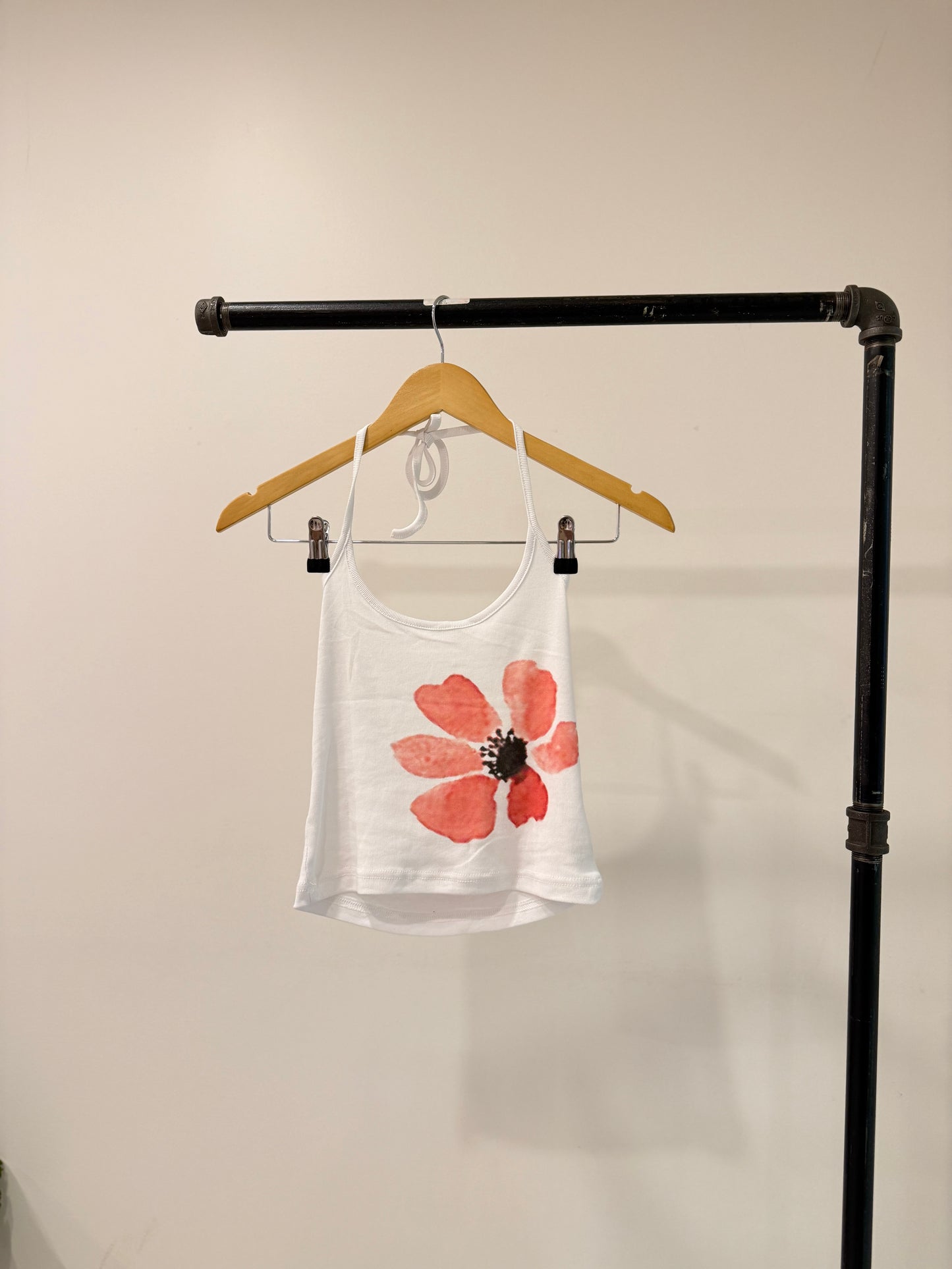 JILLIAN Flower halter top