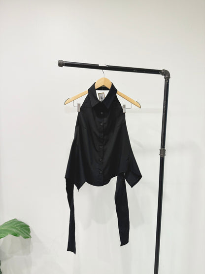 DASHA Backless halter shirt