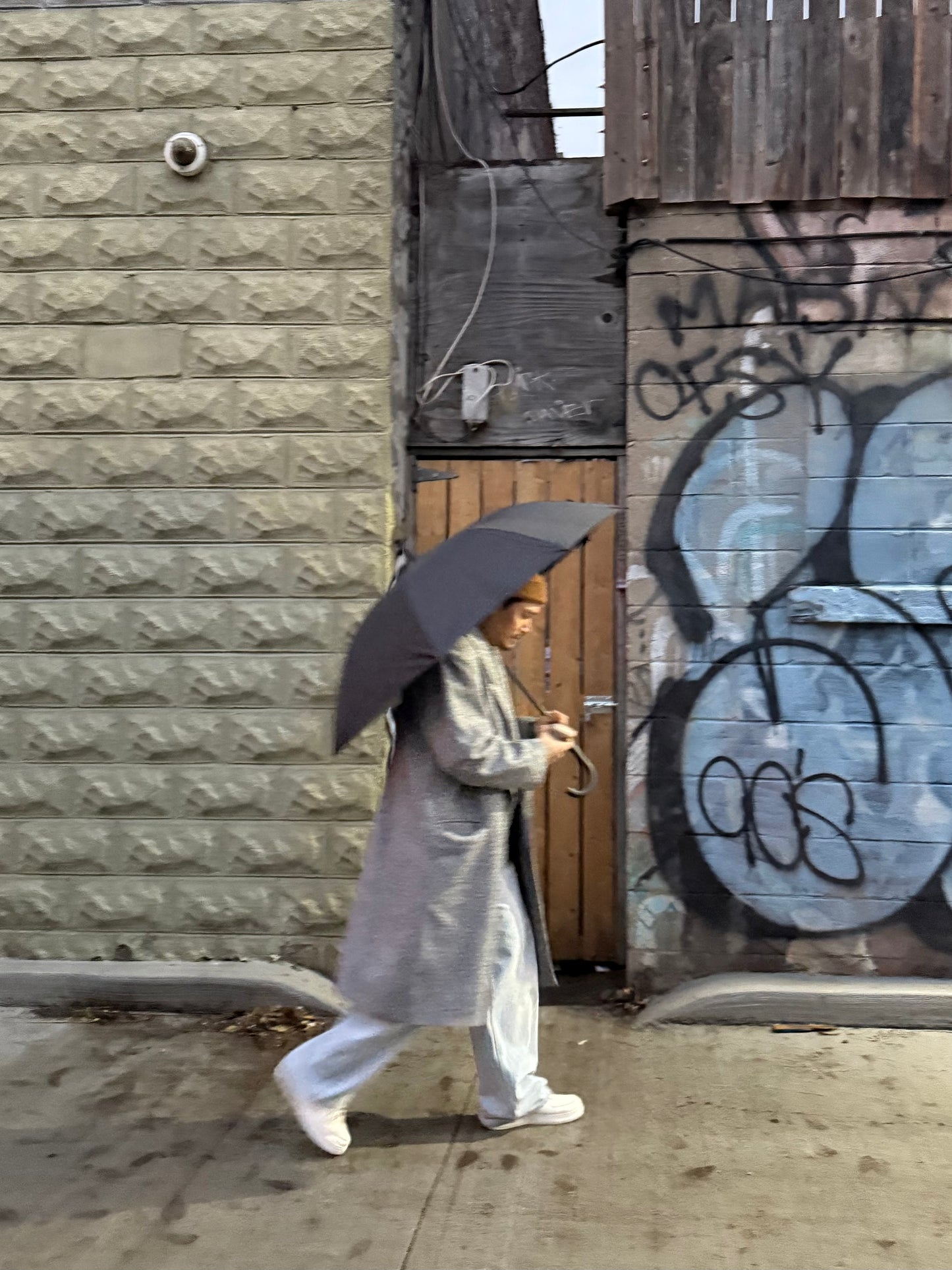 LIAMS Unisex herringbone coat