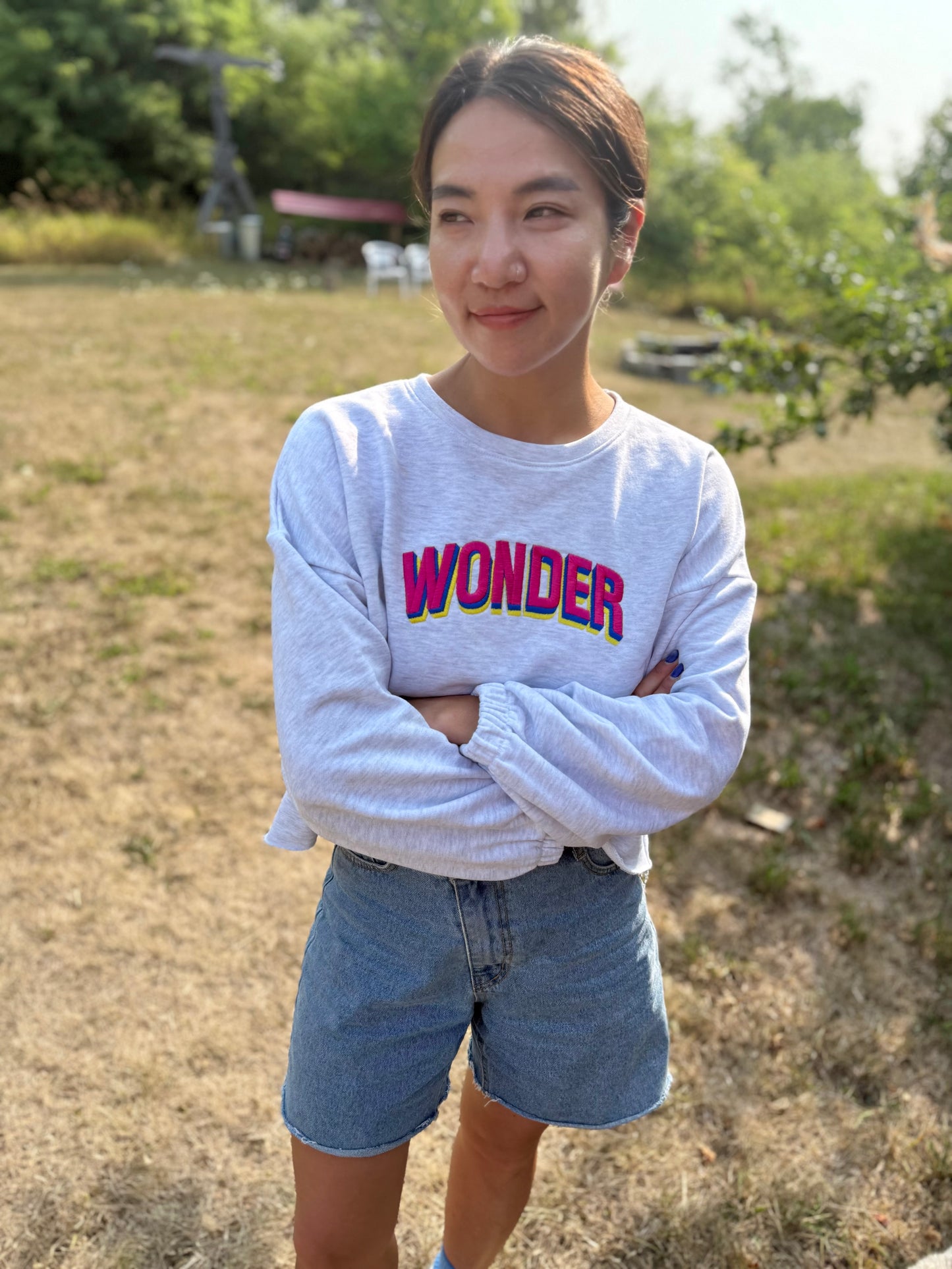 PIKE Cropped sweatshirt