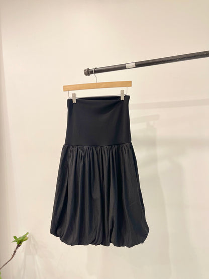 LUNA Balloon midi skirt