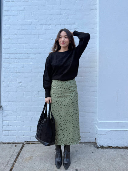 DIA Polkadot maxi skirt