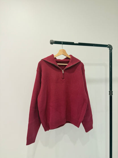 ROWN Zip-up turtleneck
