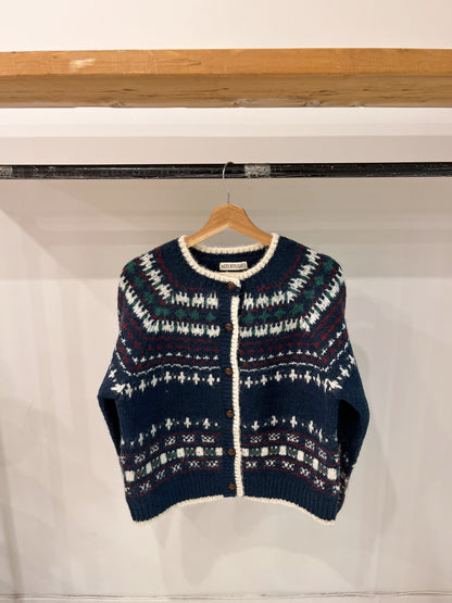 CLAIRE Fair isle cardigan