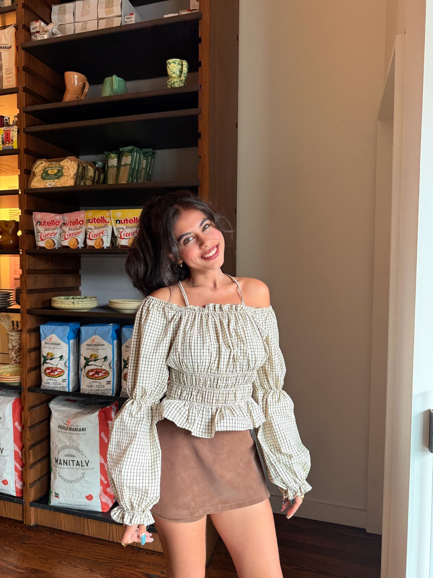 REASON Off shoulder blouse