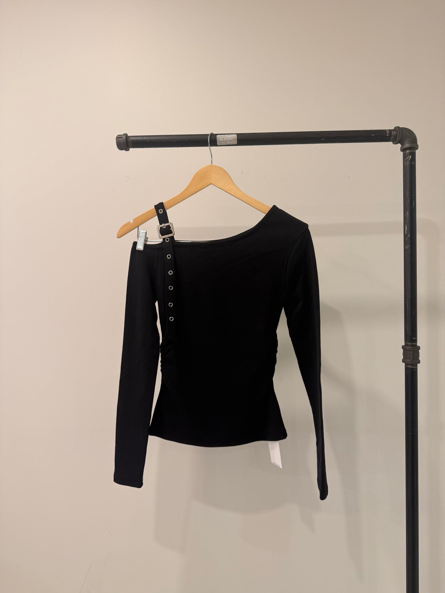 PARCH Belted shoulder top