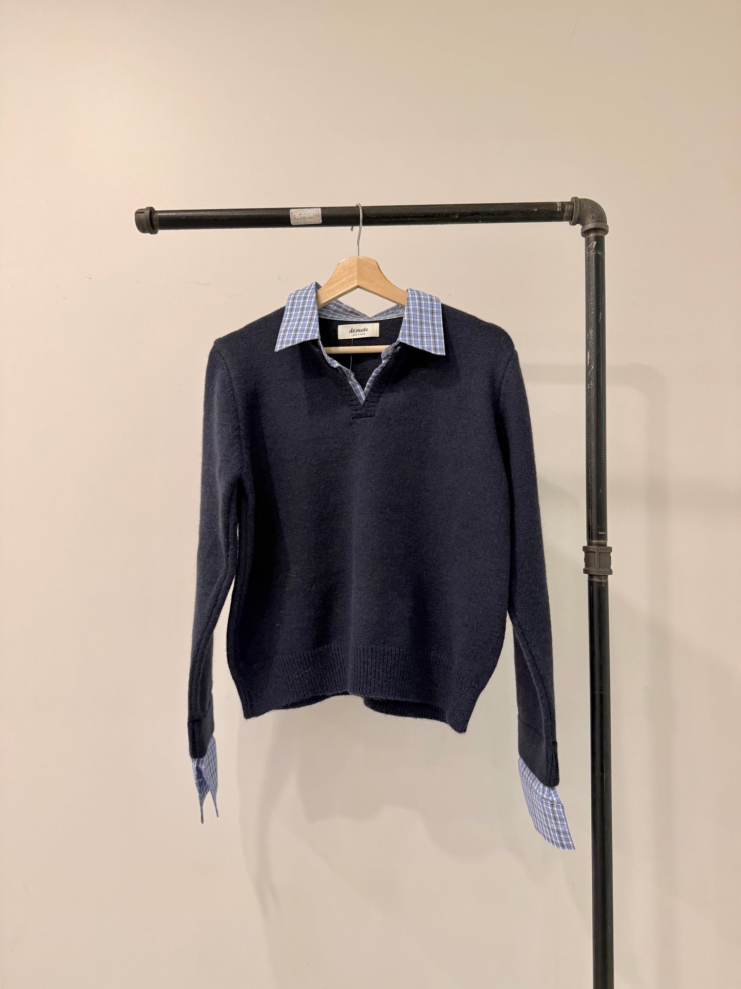 RIAN  Faux layered knit