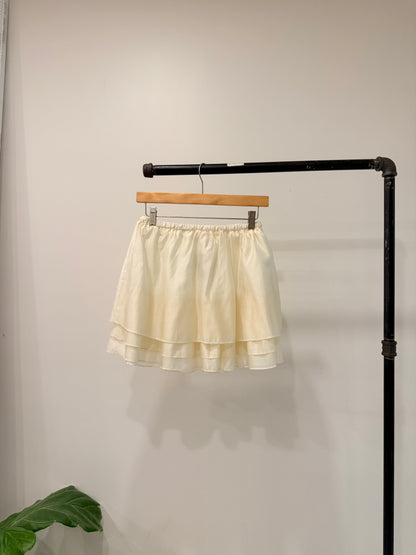 ROMMY Layered mini skirt