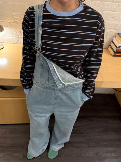 DOWN Striped long sleeve tee