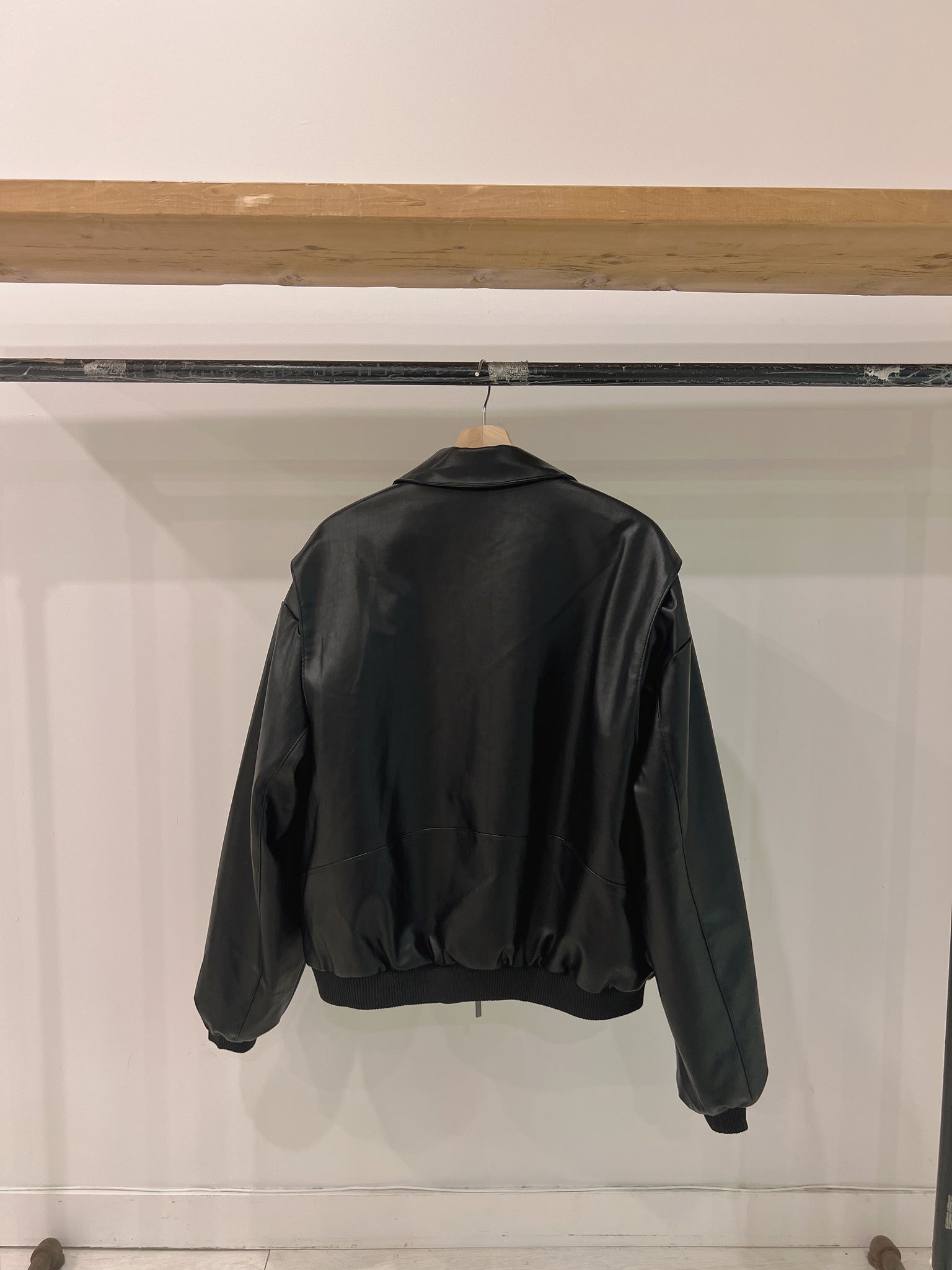 SMITH Leather bomber jacket
