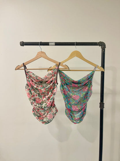 BRIG Printed mesh top