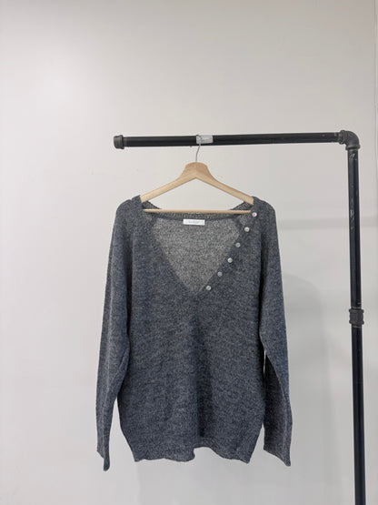 AGATHA Wool V-neckline sweater