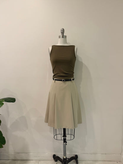 HEENA Pleated midi skirt