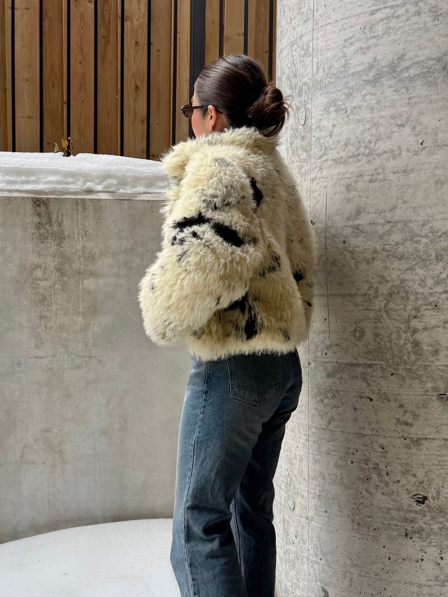 REONA Faux fur jacket