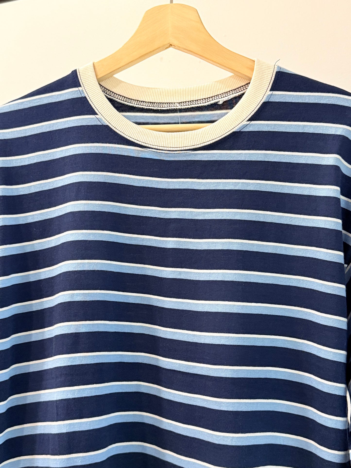 SUEDA Oversized striped tee