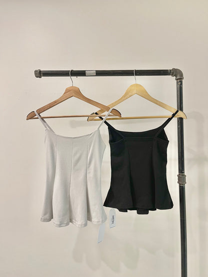 SHANE Peplum tanktop