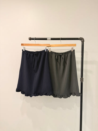 SELECT Pin-stripe skirt
