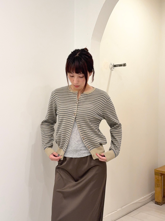 HANA Stripe cardigan