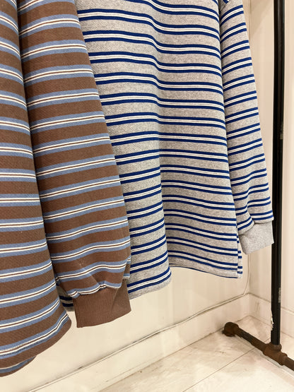 QUINN Stripe sweatshirt