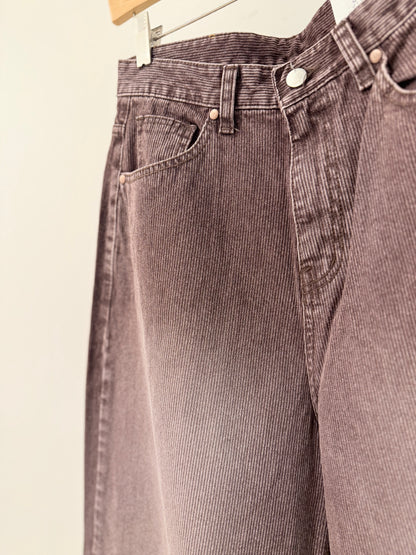 FIRE Stripe textured jeans