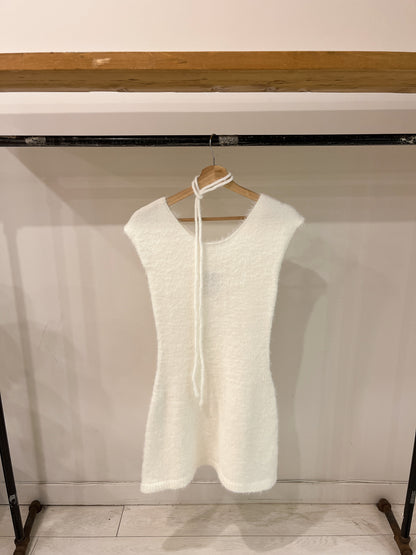 SIWIG Fuzzy mini dress