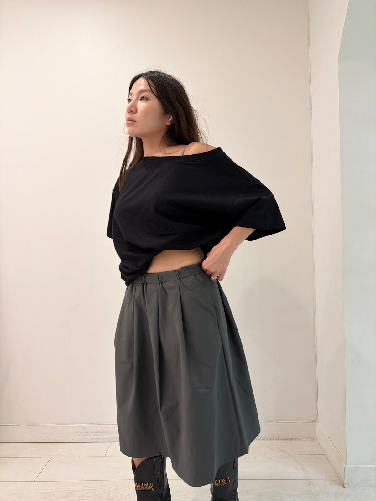 PIPER Pleated skirt
