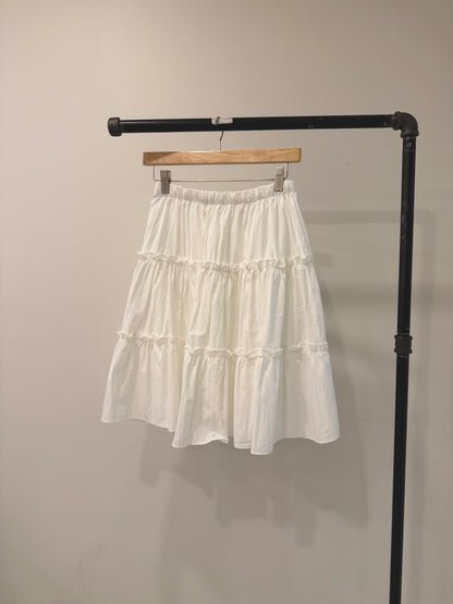 NADIA Midi tiered skirt