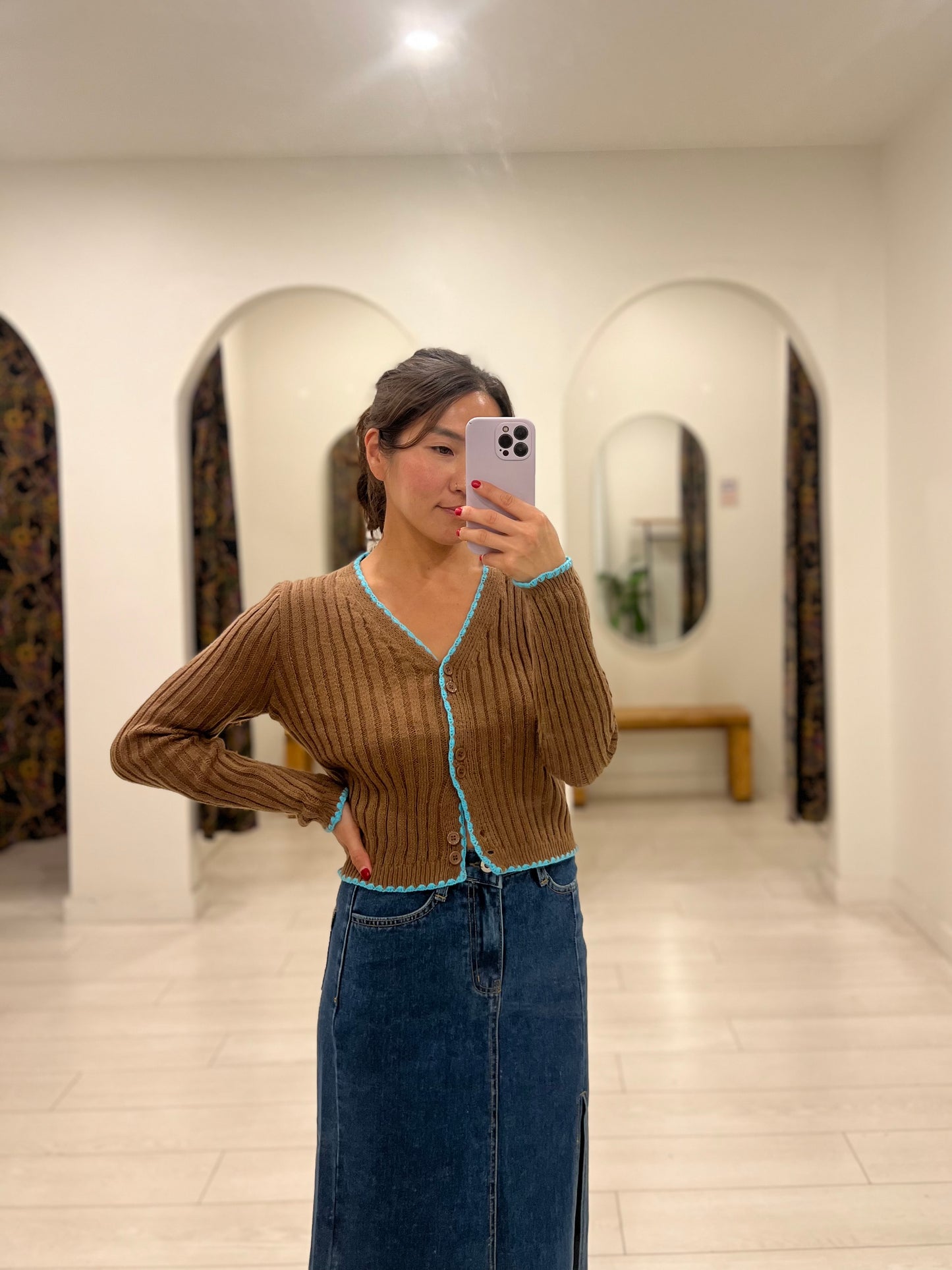 NANA Cropped cardigan