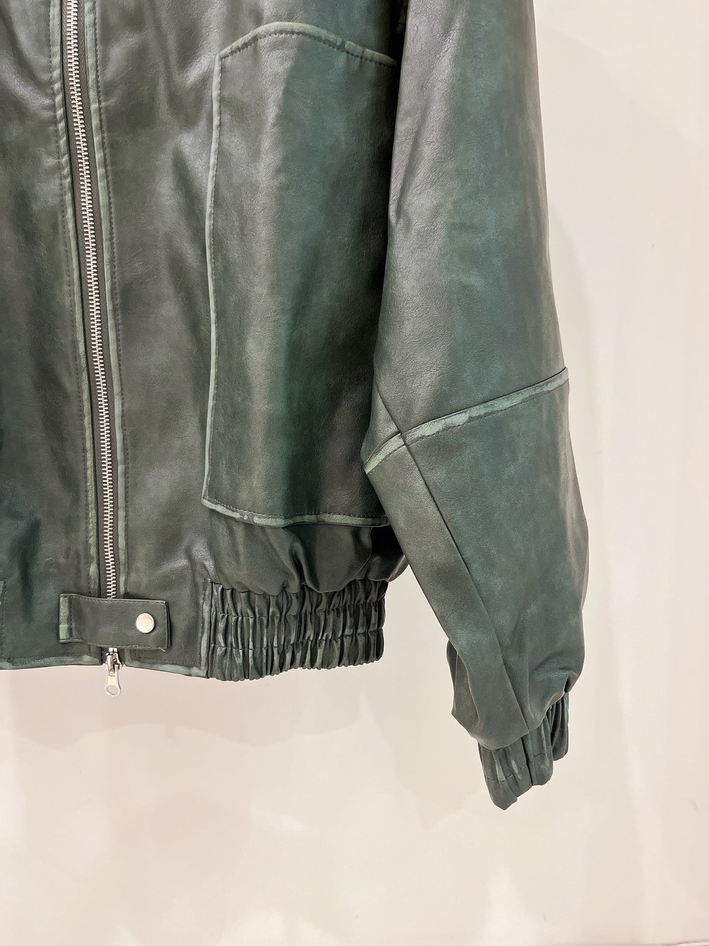 SMITH Distressed leather jacket