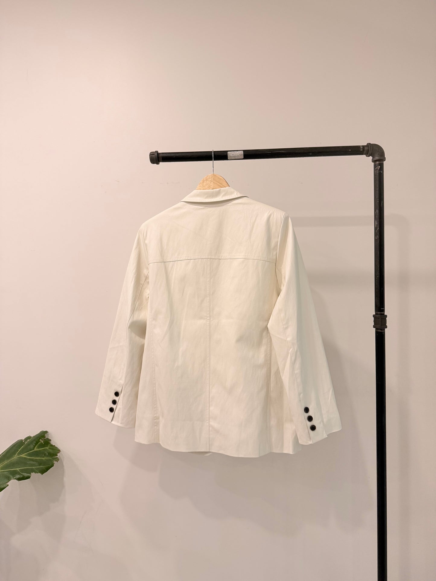 KOOL Vegan leather blazer