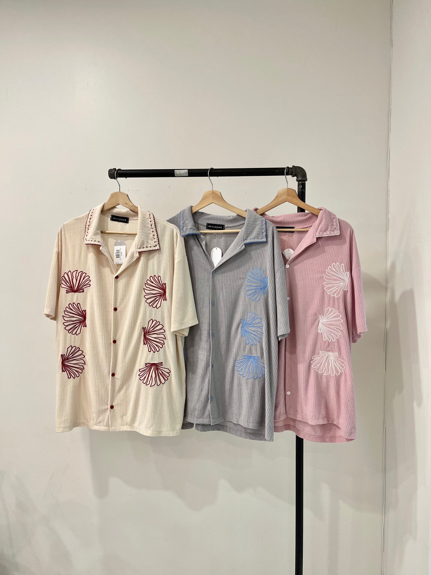 ROWAN Shell terry camp shirt