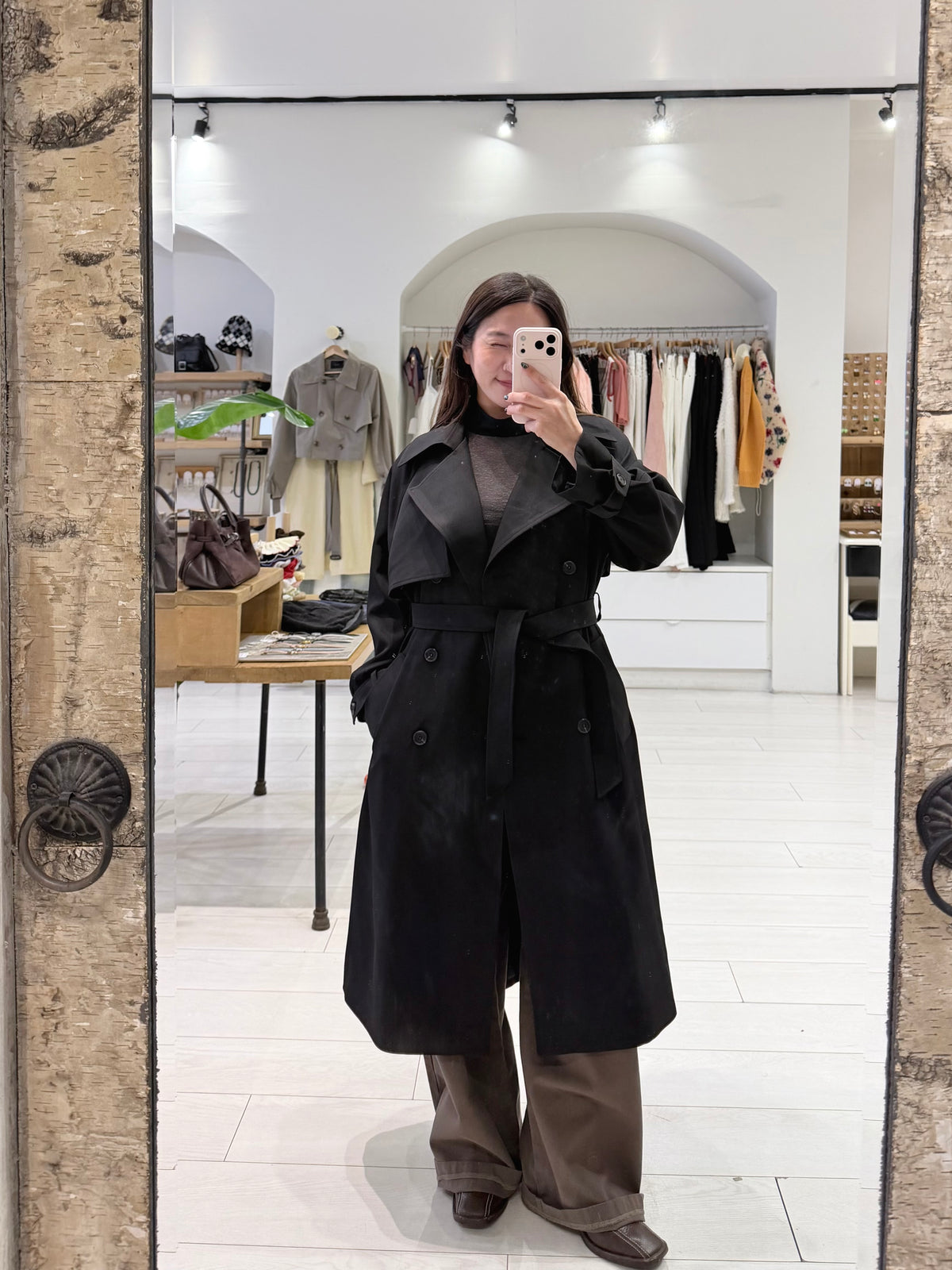 HATTIE Long trench