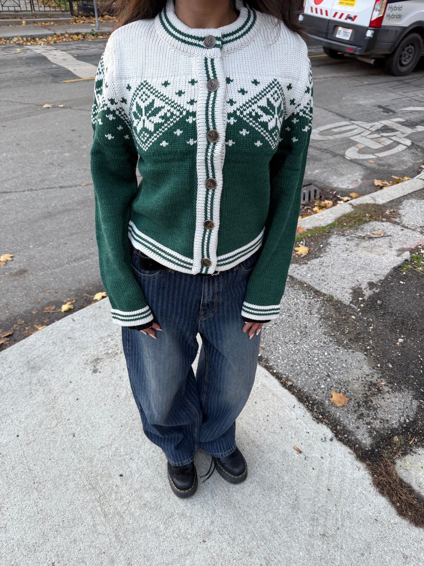 DUNE Nordic cardigan